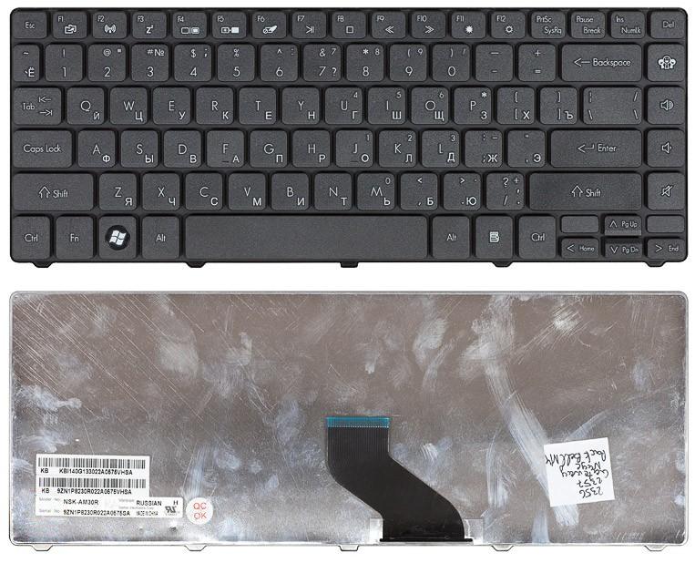 Купить клавиатура для ноутбука Paсkard Bell EasyNote NM85 NM87 черная
