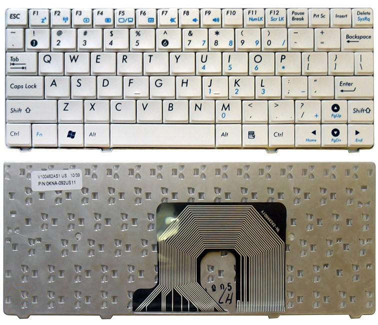 Купить клавиатура для ноутбука Asus Eee PC 900HA 900SD T91 белая