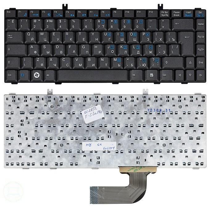 Купить клавиатура для ноутбука Fujitsu-Siemens Amilo LA1703 черная