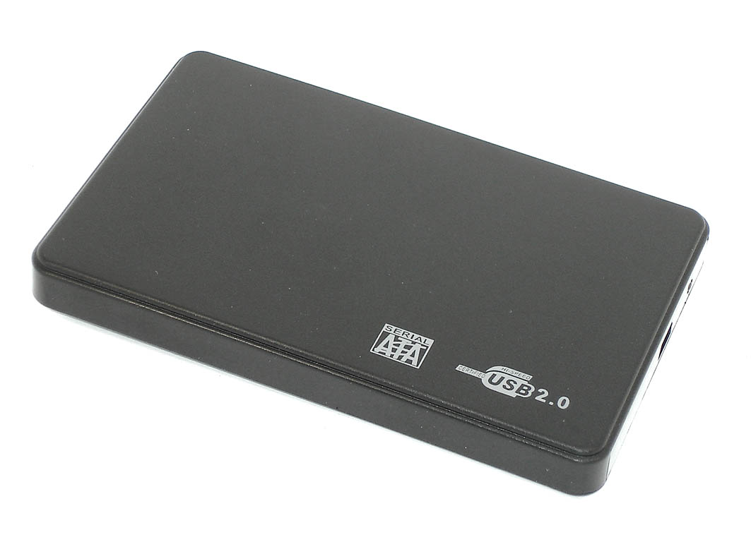 Купить бокс для жесткого диска 2,5" пластиковый USB 2.0 DM-2508 черный