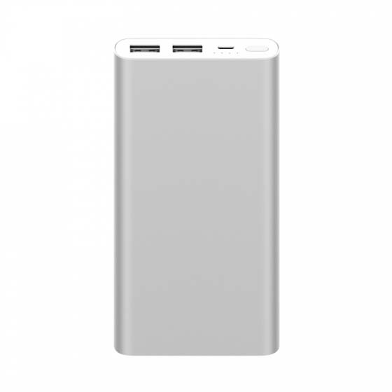 Купить универсальный внешний аккумулятор для Xiaomi Mi Power Bank 2 PLM09ZM (10000mAh) Silver