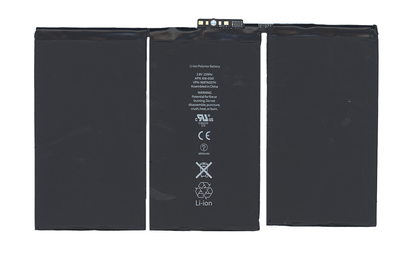 Купить аккумуляторная батарея A1376 для Apple iPad 2   25Wh