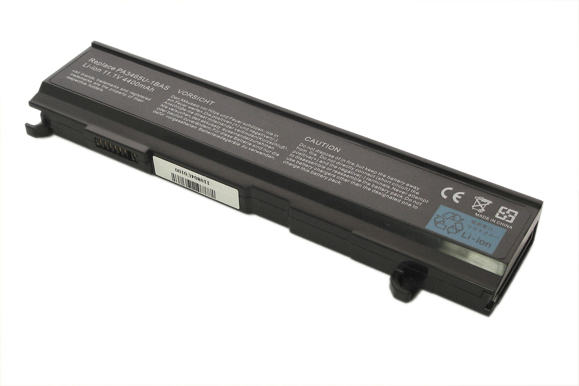 Купить аккумуляторная батарея для ноутбука Toshiba M70 M75 A100 (PA3465U-1BAS) 5200mAh OEM черная