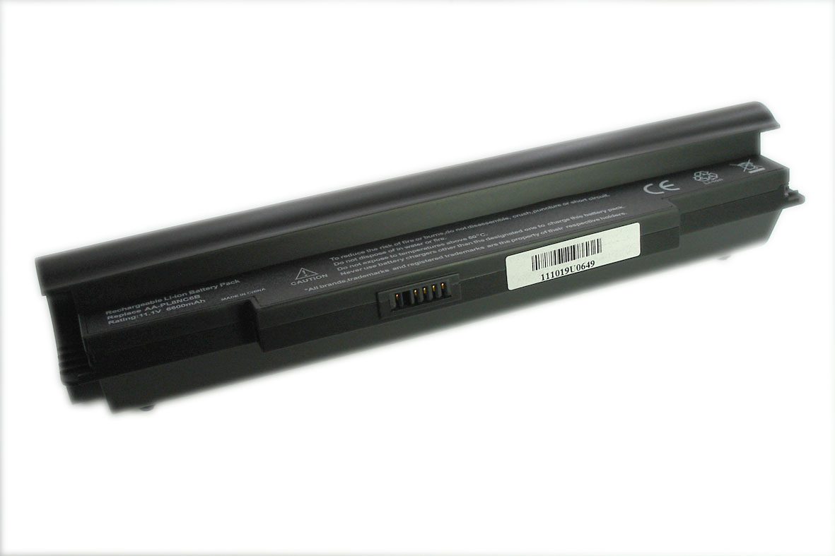 Купить аккумуляторная батарея для ноутбука Samsung Mini NC10, NC20 (AA-PB6NC6E) 6600mAh OEM черная