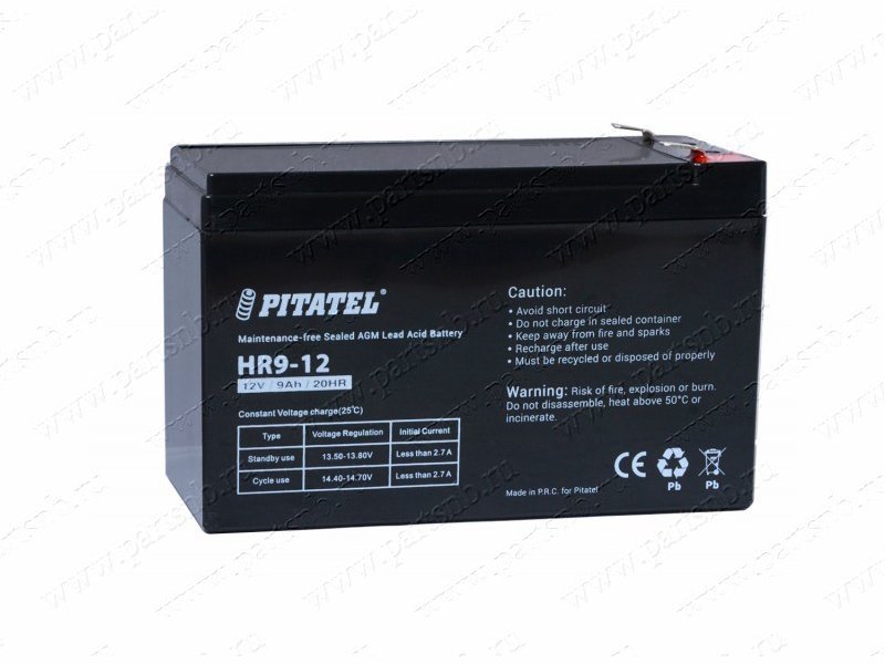 Купить аккумулятор Pitatel HR9-12, HR 1234W, NPW45-12 (12V, 9000mAh) 1234W