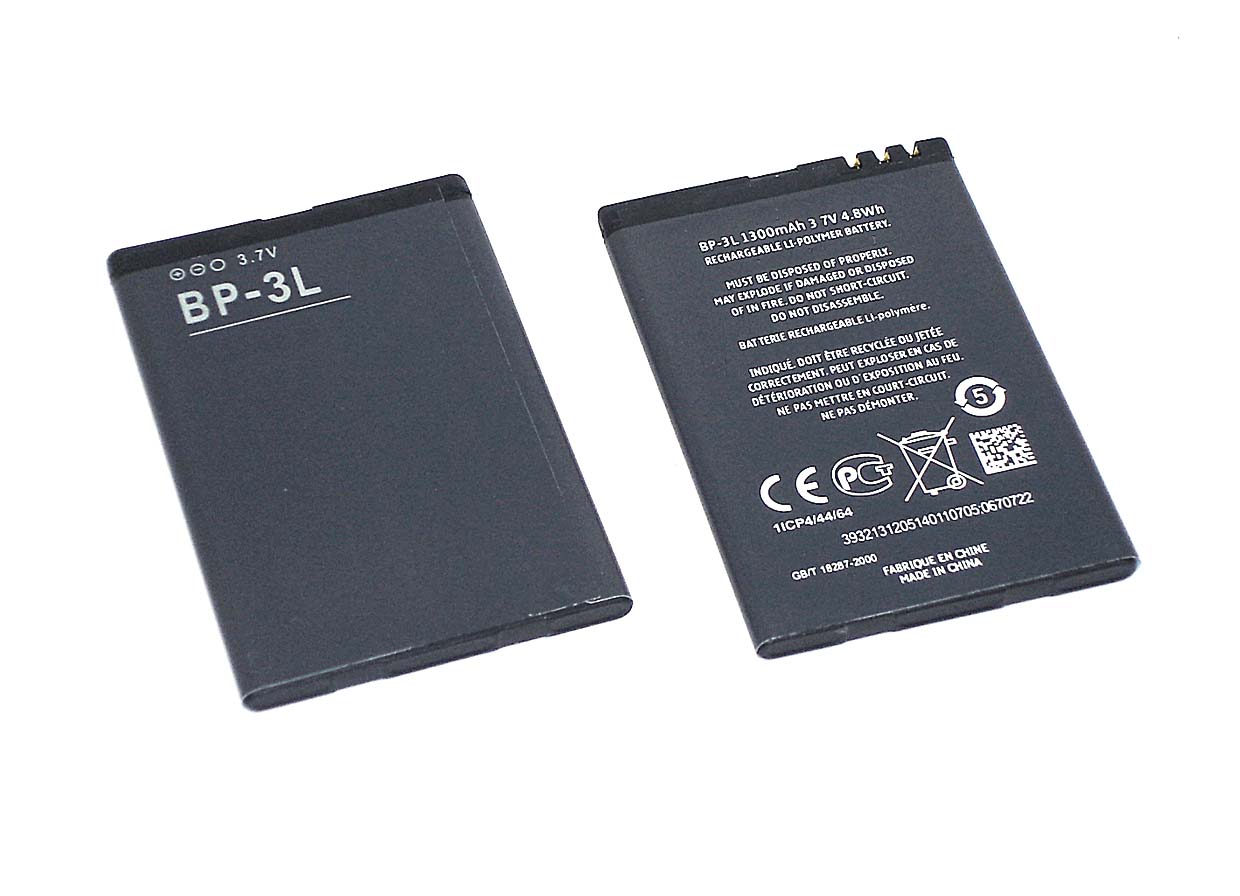 Купить аккумуляторная батарея BP-3L для Nokia 303/603/610/710