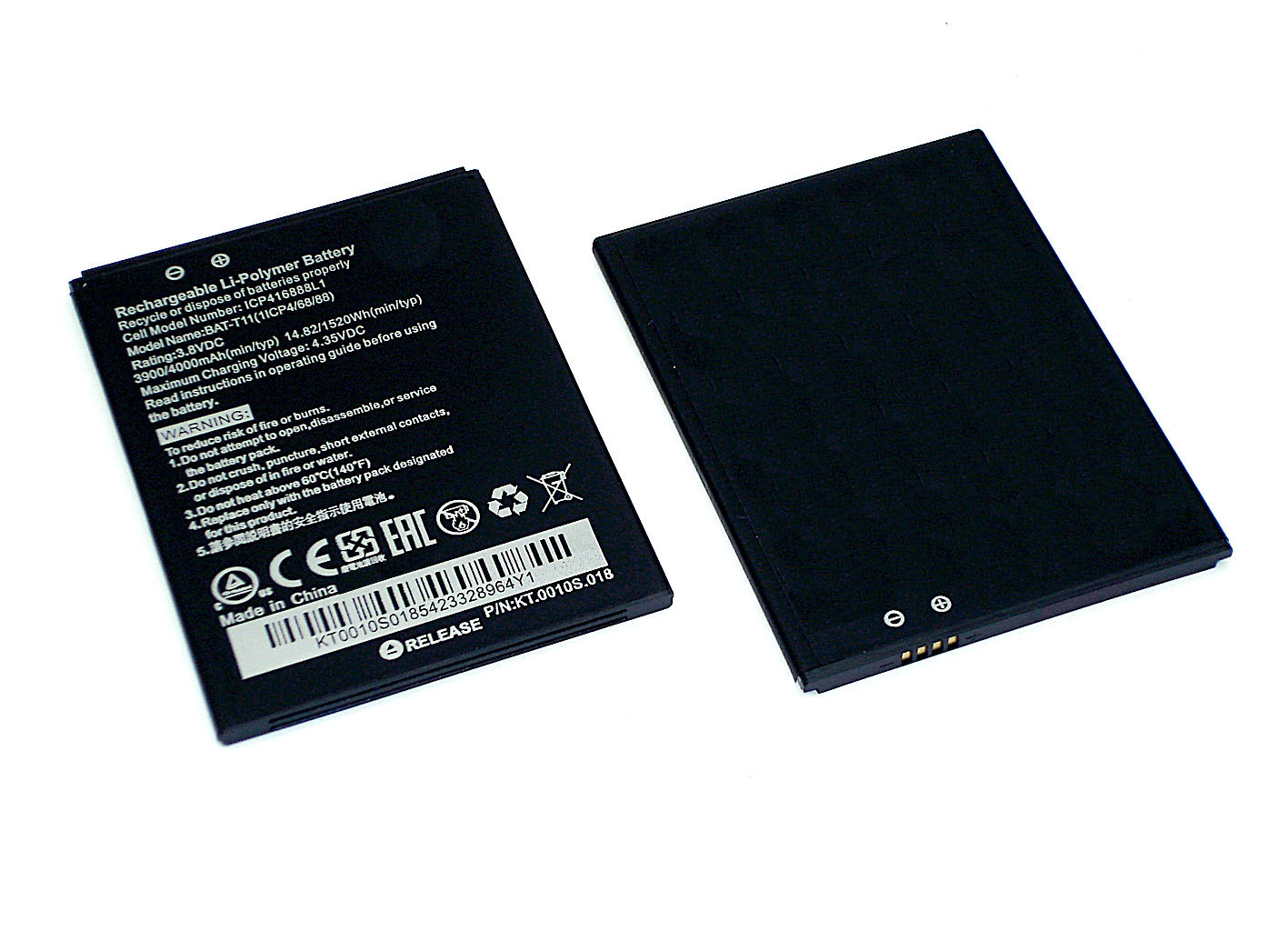 Купить аккумуляторная батарея BAT-T11 для Acer Liquid Z630, Z630S Duo, 3900mAh, 3.8V