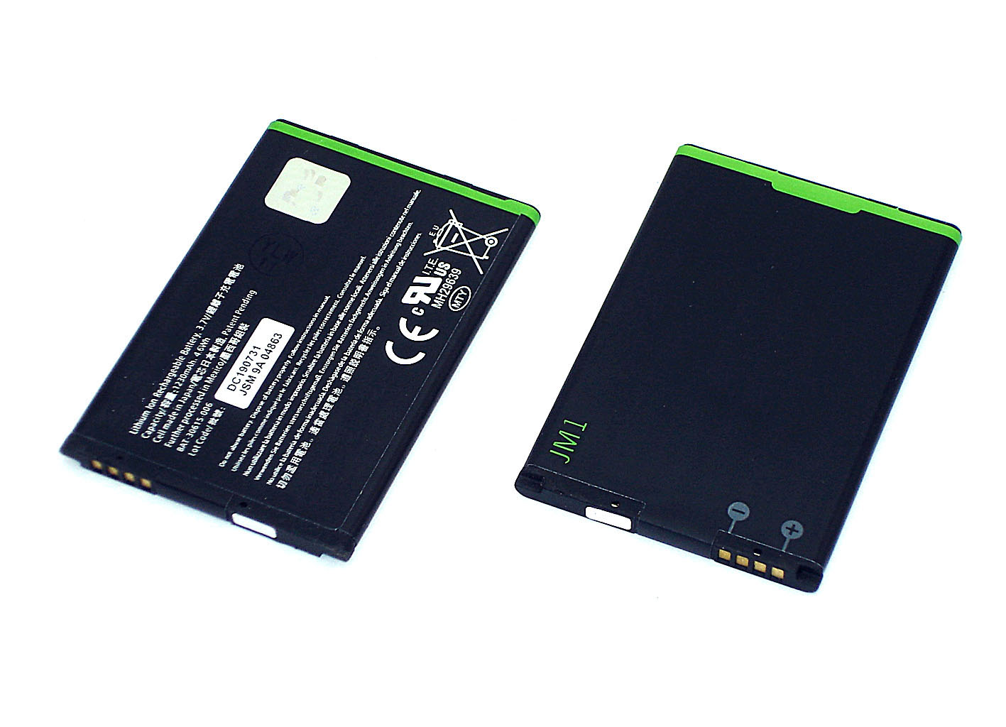 Купить аккумуляторная батарея BAT-30615-006, JM1 для Blackberry 9790, 9860, 9900, 1450mAh, 3.7V