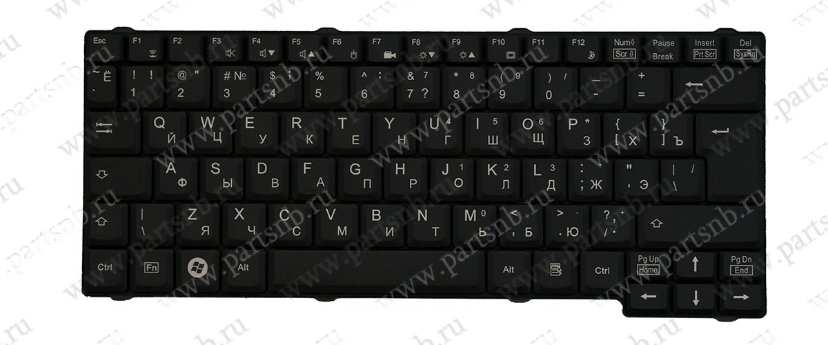 Купить клавиатура для ноутбука Fujitsu Esprimo mobile V5505