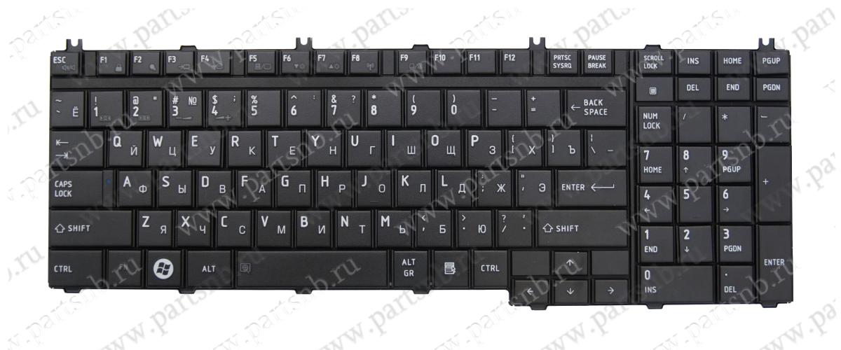 Купить клавиатура для ноутбука Toshiba Satellite A500  