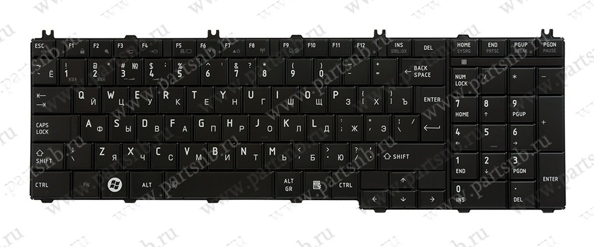 Купить клавиатура для ноутбука Toshiba Satellite C650