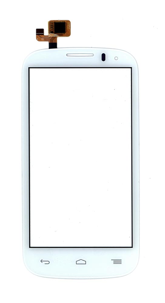 Купить сенсорное стекло (тачскрин) для Alcatel One Touch Pop C5 5036D белое
