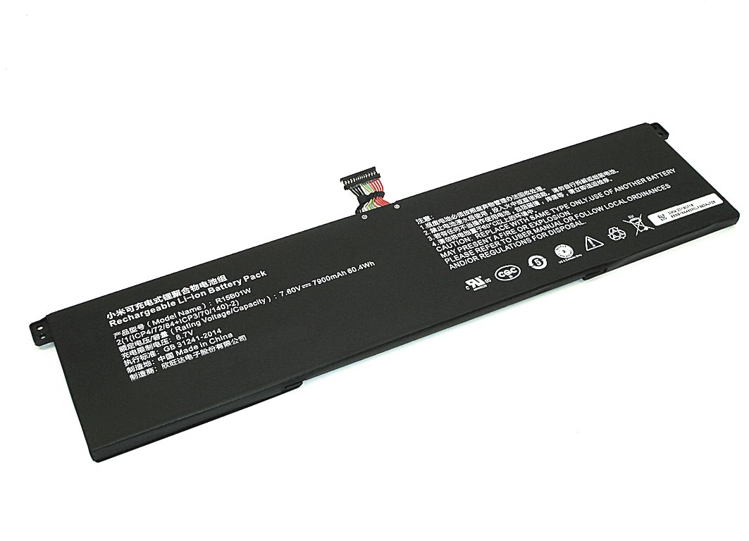 Купить аккумуляторная батарея для ноутбука Xiaomi MI PRO 15.6 (R15B01W) 7.6V 7900mAh