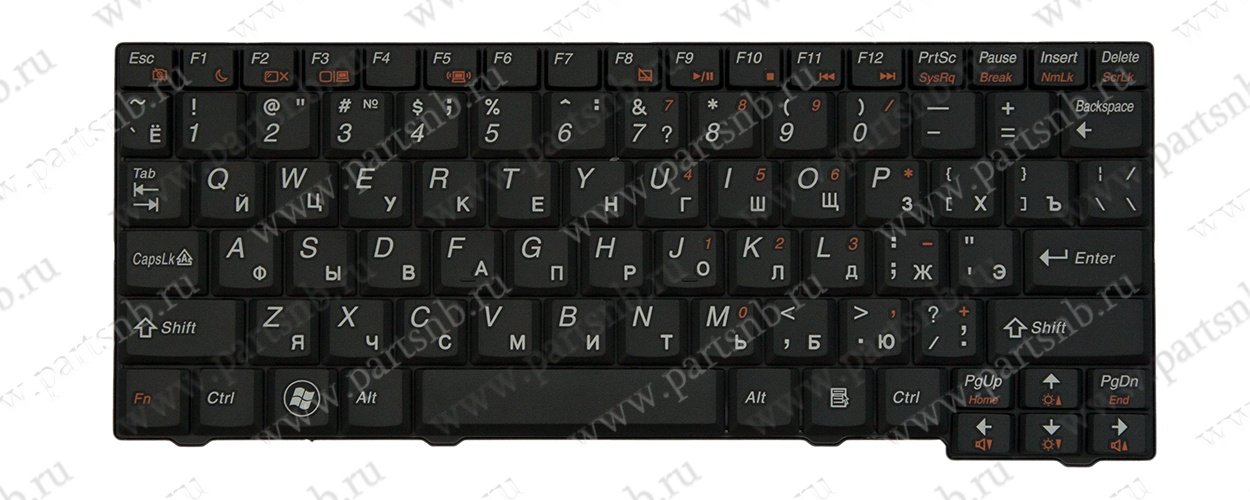 Купить клавиатура для ноутбука Lenovo IdeaPad S10-3C  черная