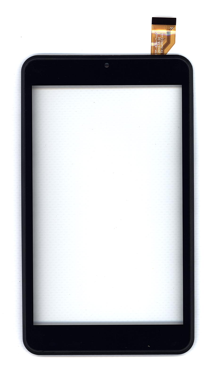 Купить сенсорное стекло (тачскрин) для Евросеть E-TAB 7.11 черное с рамкой