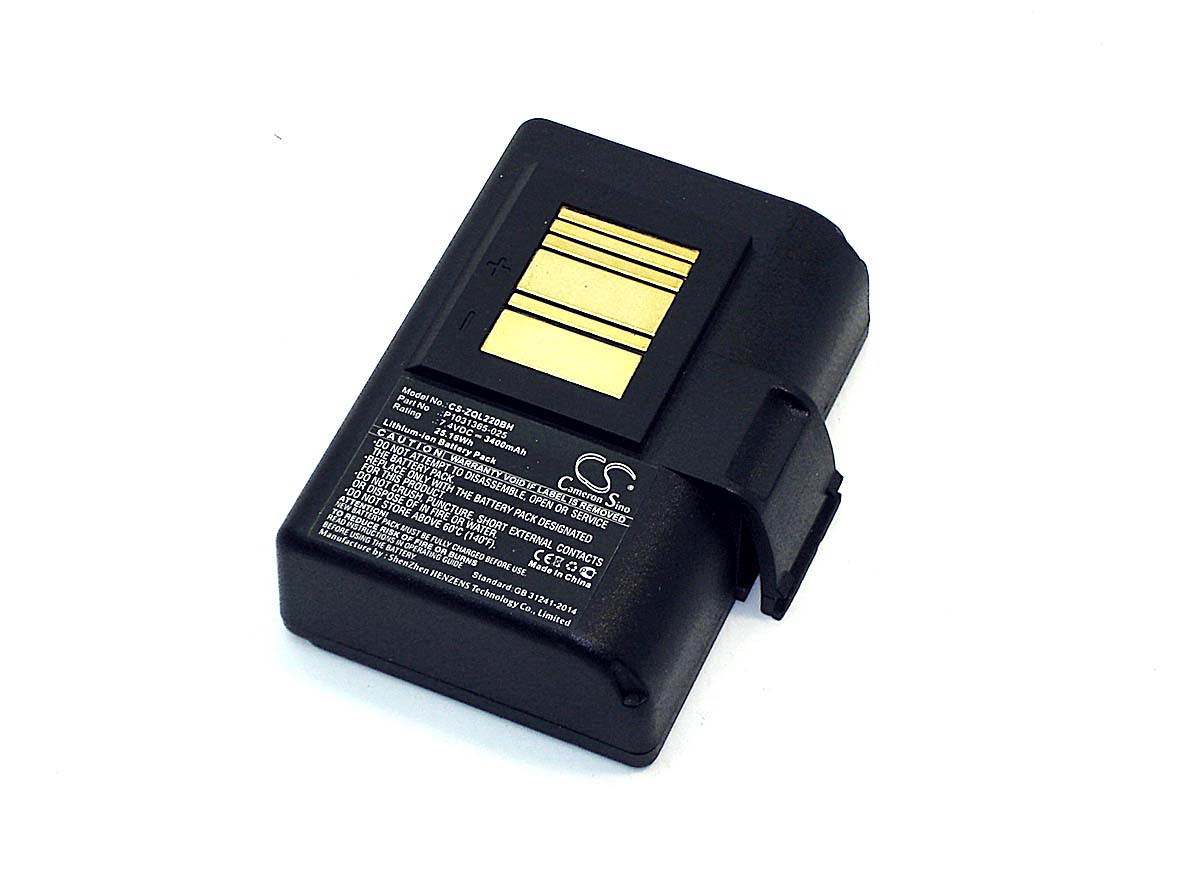 Купить аккумуляторная батарея CS-ZQL220BH для мобильного принтера Zebra QLN320, QLN220