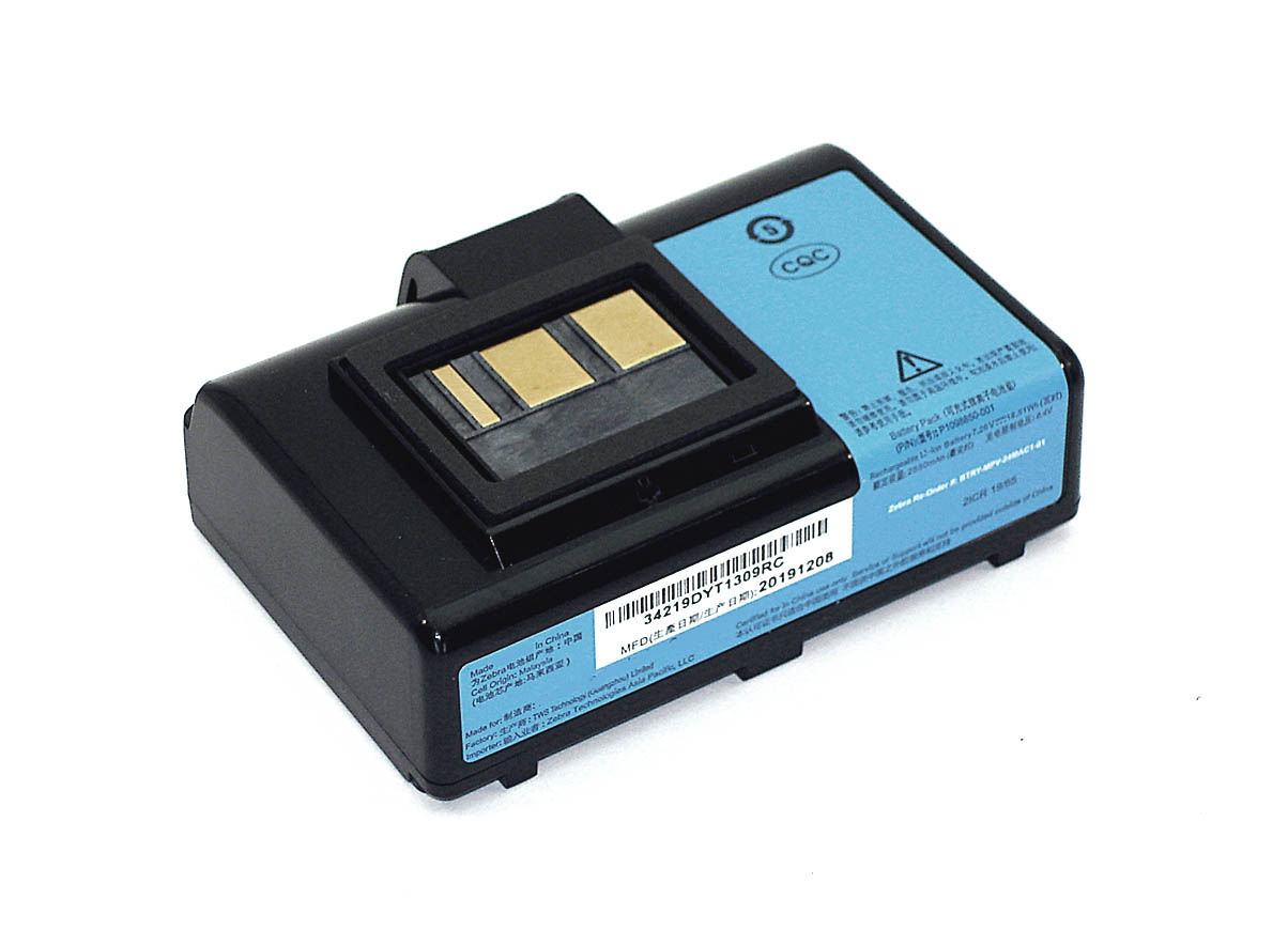 Купить аккумуляторная батарея для мобильного принтера Zebra ZQ120, Q220 2500mAh