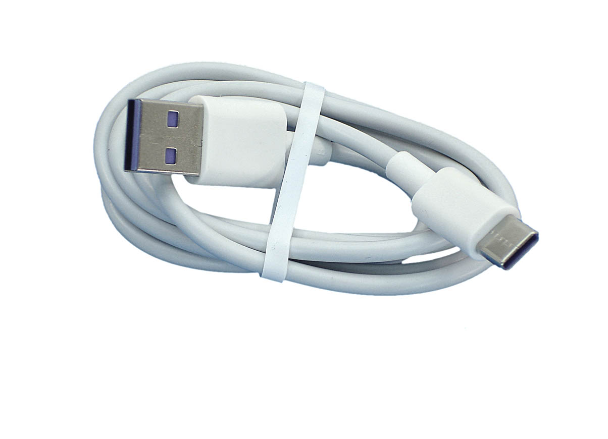 Купить кабель для зарядки USB - USB Type-C, 1m. Белый