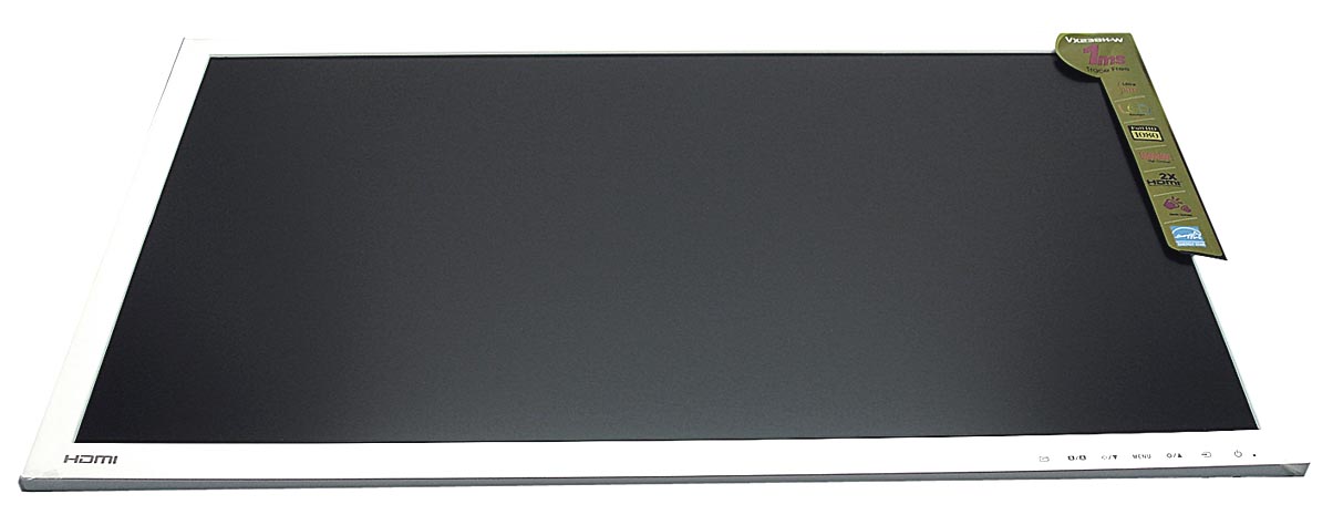 Купить матрица/экран в сборе для ASUS VX238H-W с белой рамкой
