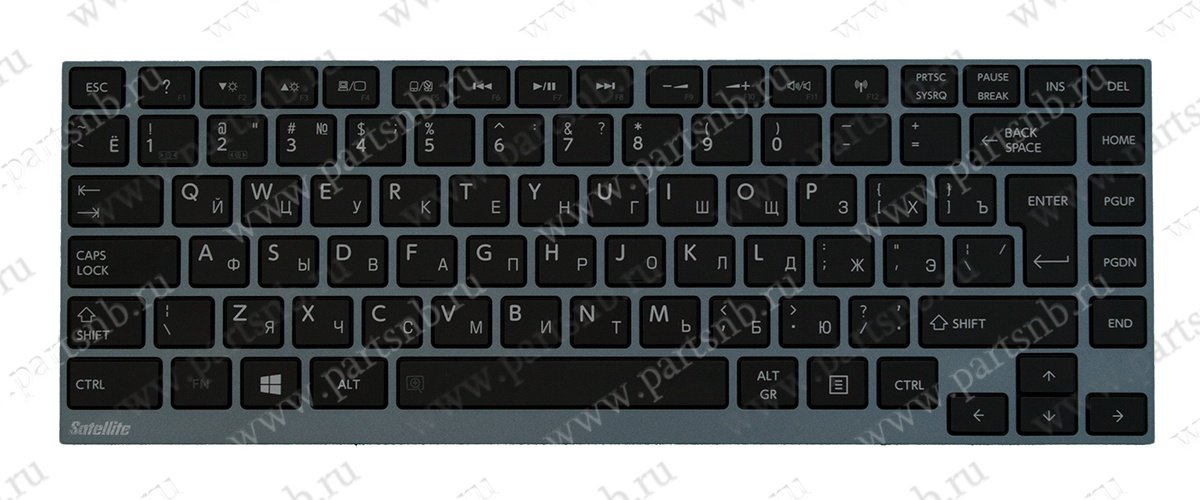 Купить клавиатура для ноутбука Toshiba PK130T72A08  версия 2