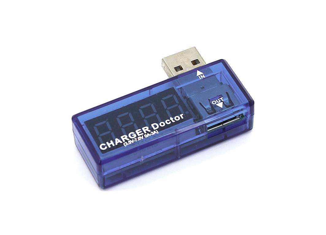 Купить usb-тестер Charger Doctor F03-02-44 без нагрузочного резистора