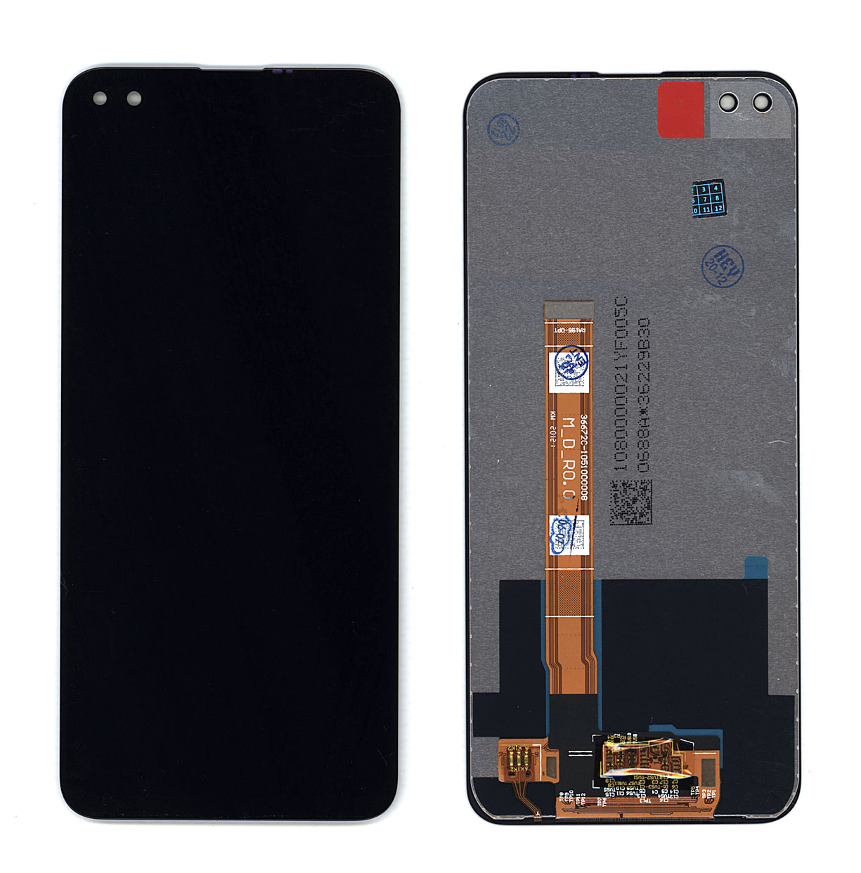 Купить модуль (матрица + тачскрин) для Realme 6 Pro черный