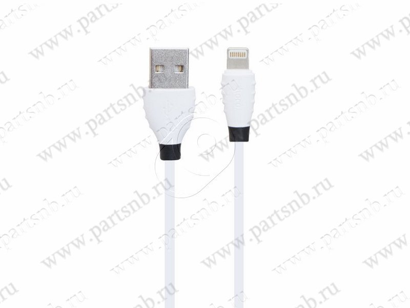 Купить кабель Hoco USB - Lightning MD818ZM/A (белый, 120 см) Кабели USB - Lightning