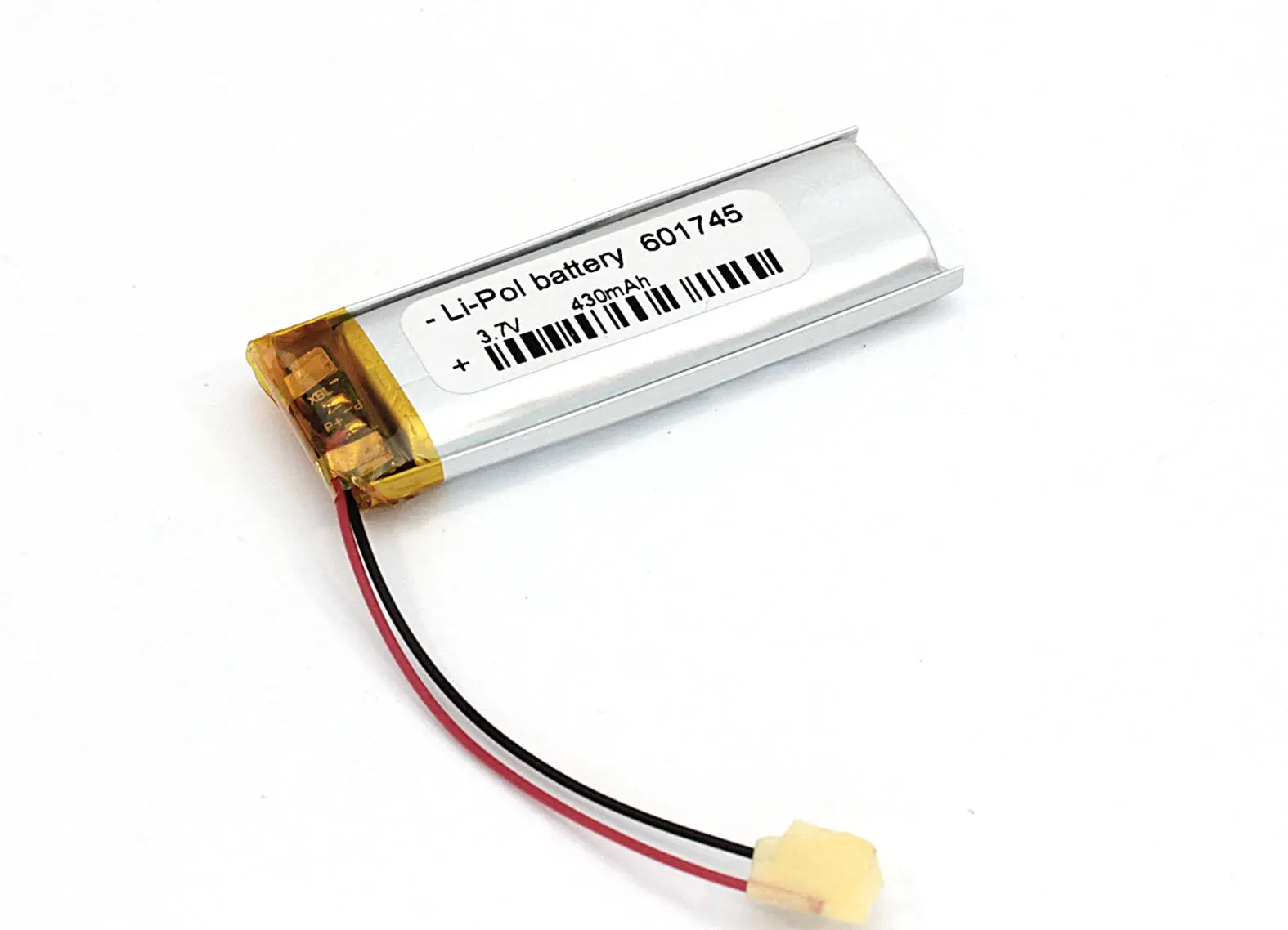 Аккумулятор Li-Pol (батарея) 6*17*45мм 2pin 3.7V/430mAh (1)