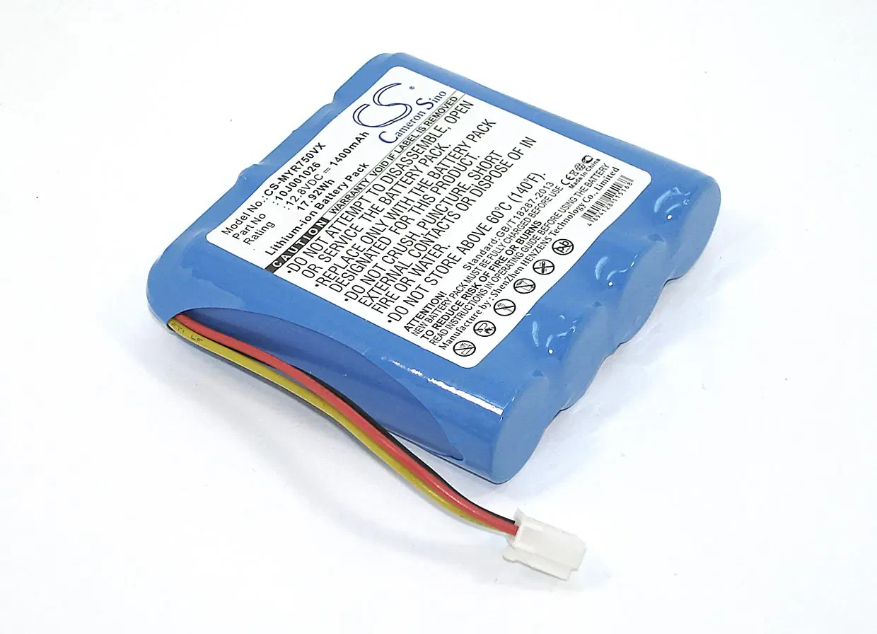 Аккумулятор CS-MYR750VX для пылесоса Moneual Rydis MR7700, R750. Li-ion, 1400mAh, 12.8V (2)