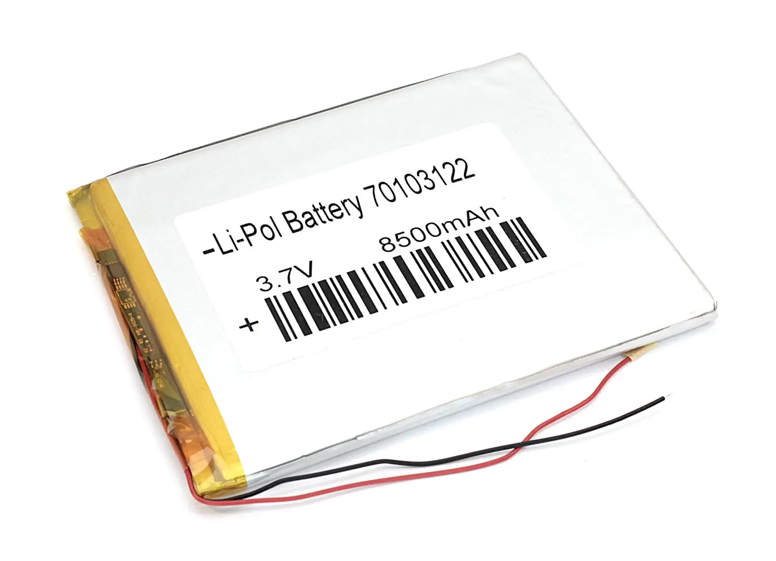 Аккумулятор Li-Pol (батарея) 7*103*122мм 2pin 3.7V/8500mAh (1)