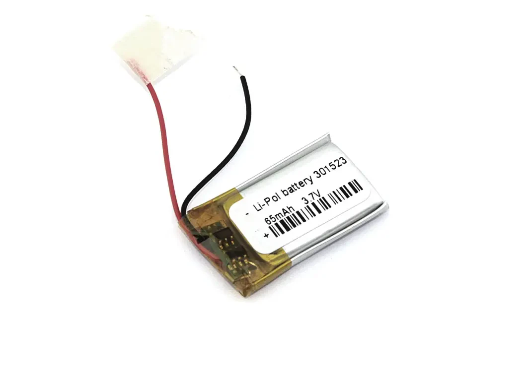 Аккумулятор Li-Pol (батарея) 3*15*23мм 2pin 3.7V/65mAh (1)