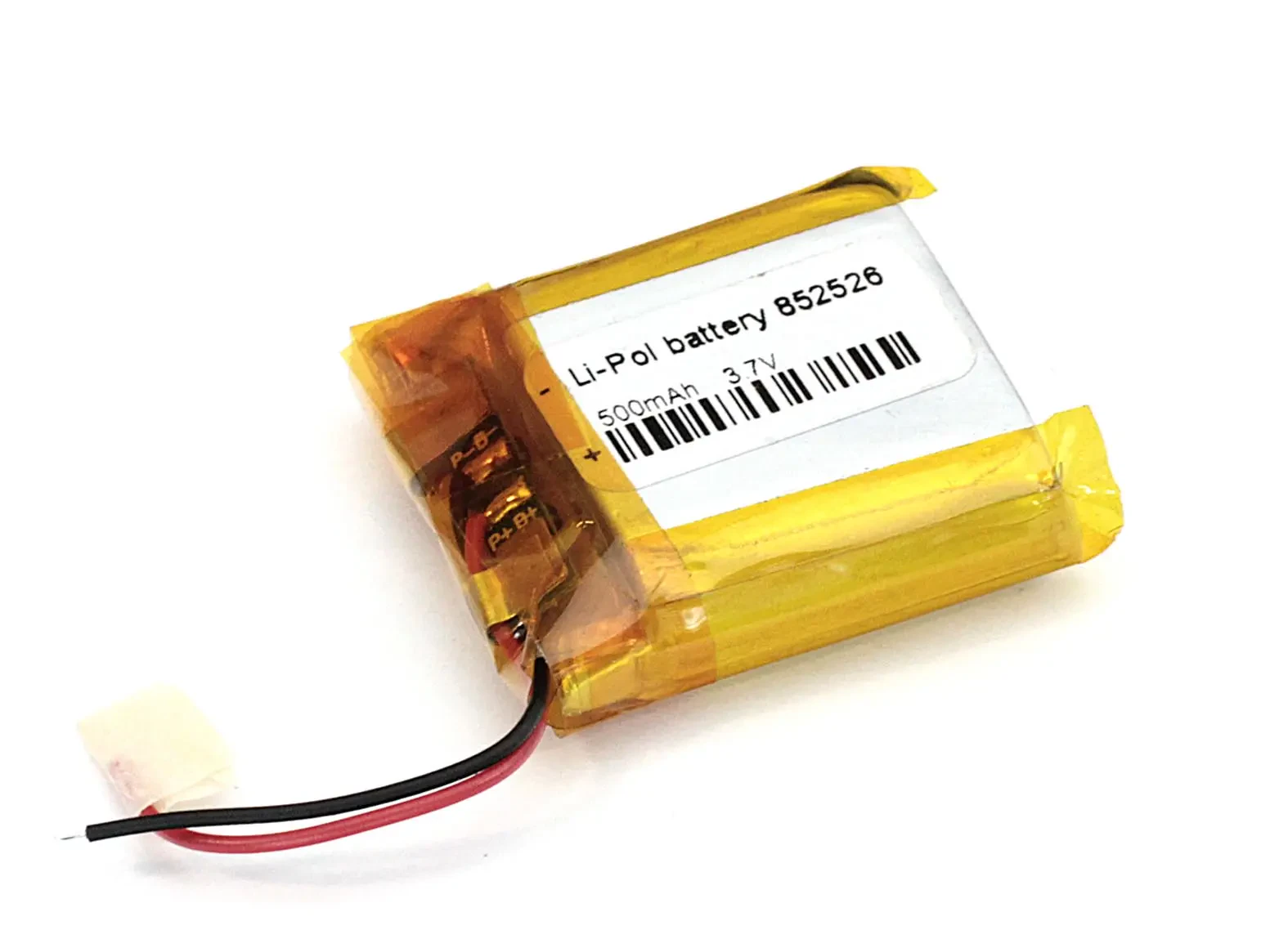 Аккумулятор Li-Pol (батарея) 8.5*25*26мм 2pin 3.7V/500mAh (1)