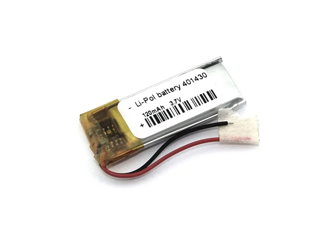 Аккумулятор Li-Pol (батарея) 4*14*30мм 2pin 3.7V/120mAh (1)