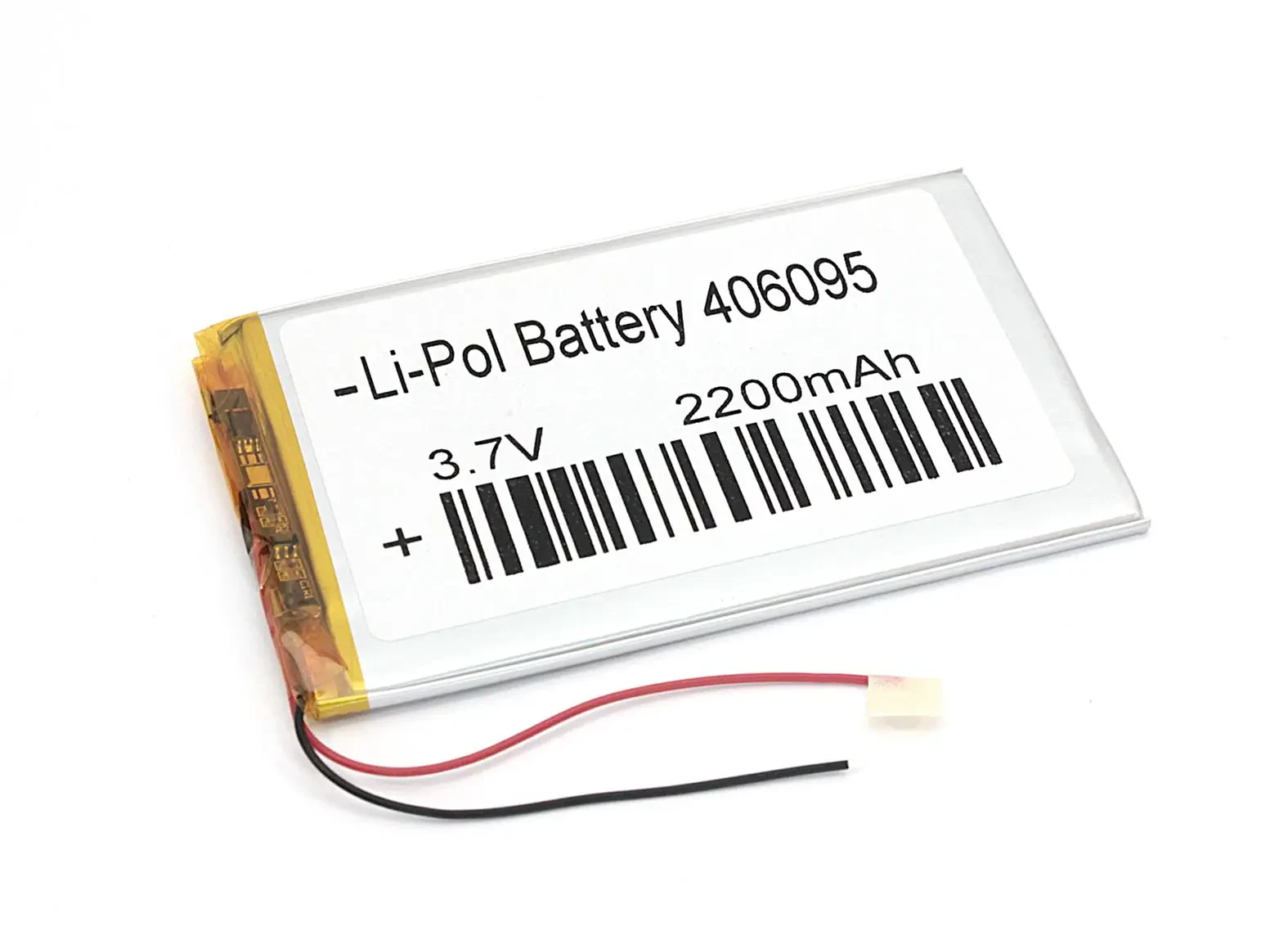 Аккумулятор Li-Pol (батарея) 4*60*95мм 2pin 3.7V/2200mAh (1)