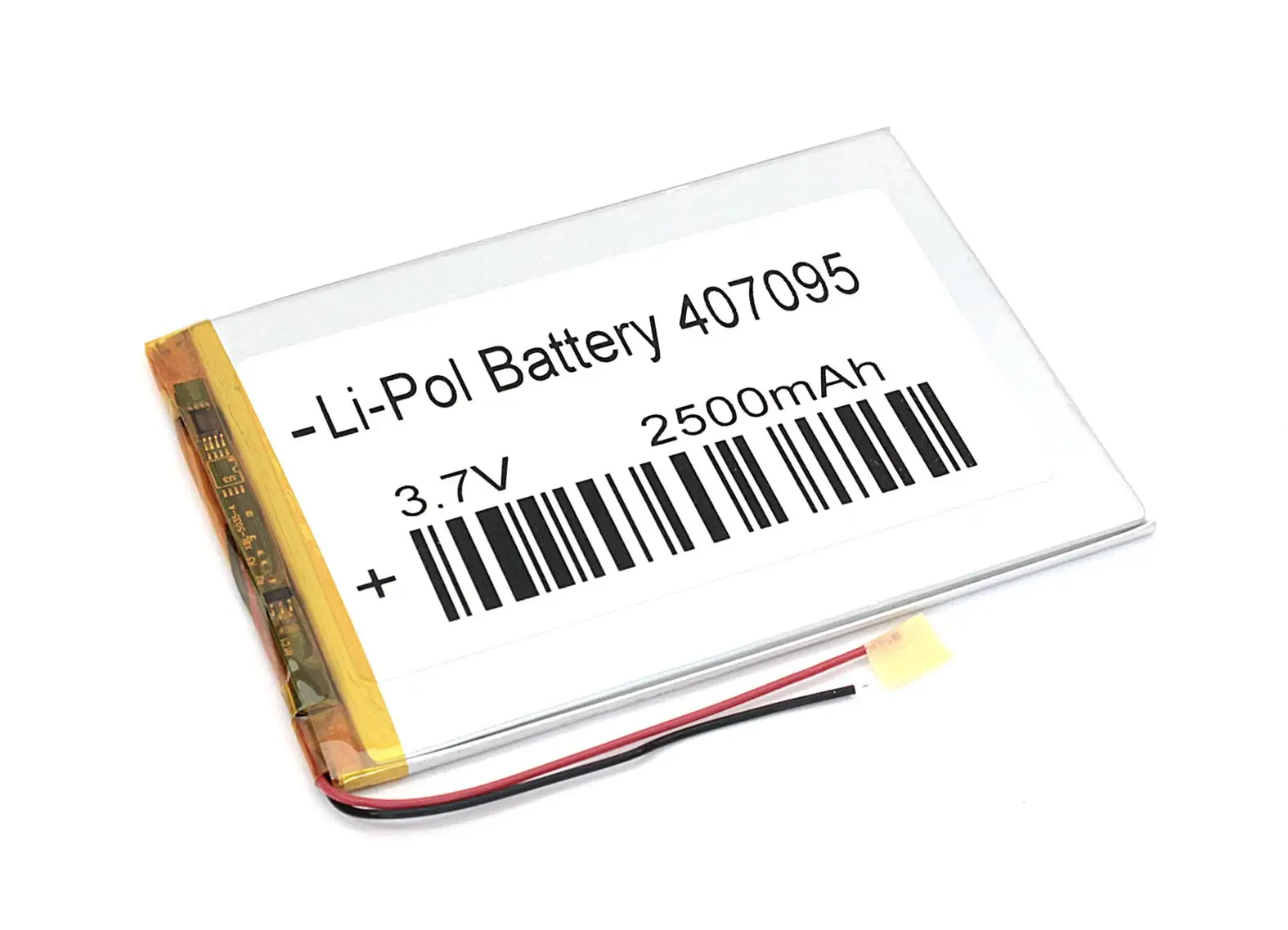 Аккумулятор Li-Pol (батарея) 4*70*95мм 2pin 3.7V/2500mAh (1)