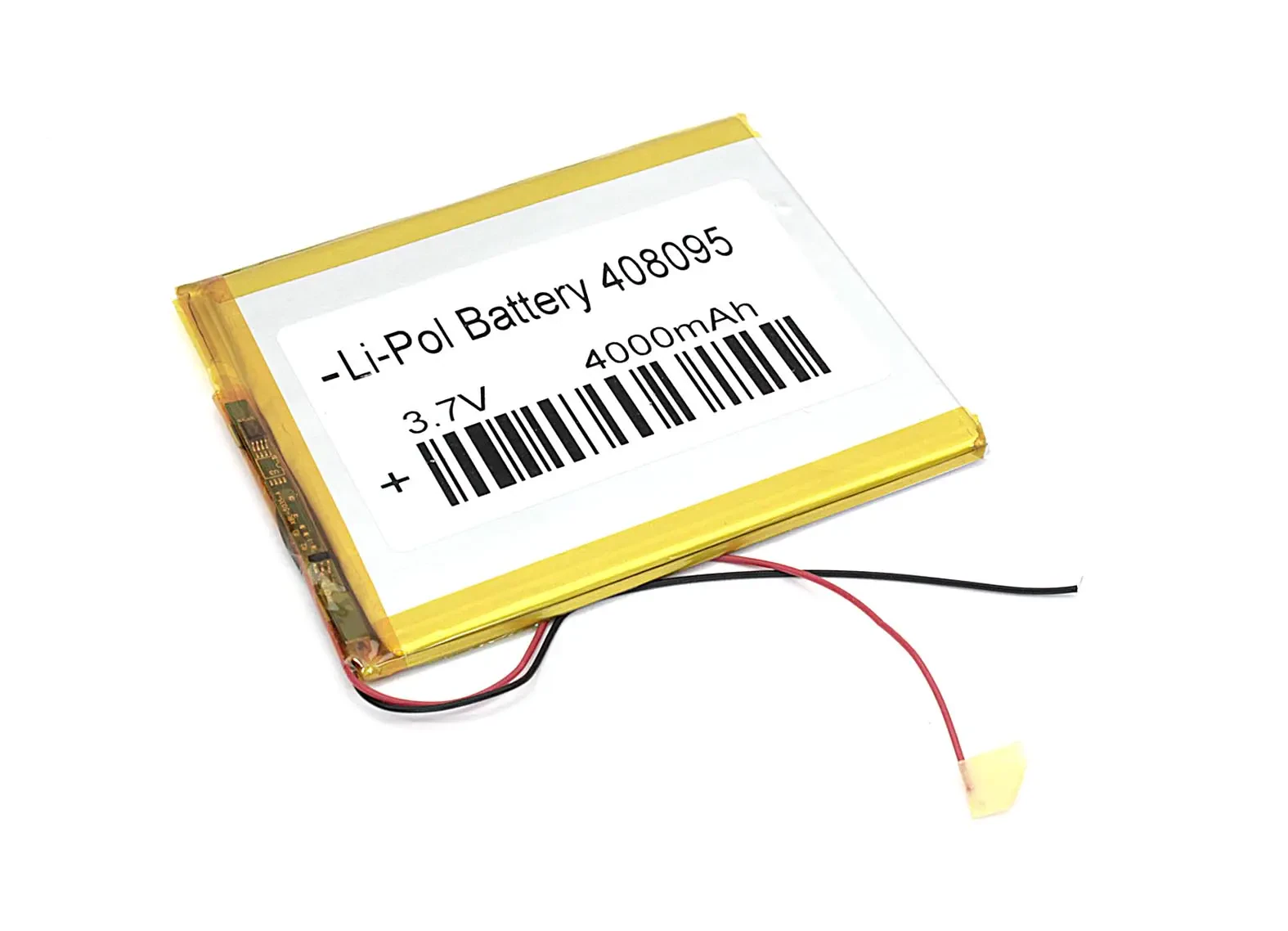 Аккумулятор Li-Pol (батарея) 4*80*95мм 2pin 3.7V/3900mAh (1)