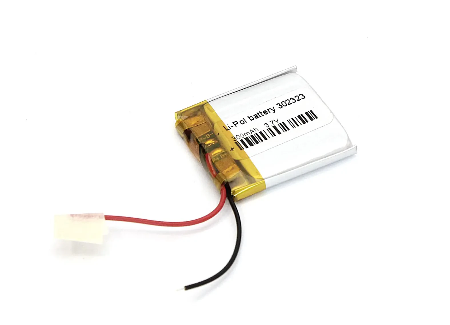 Аккумулятор Li-Pol (батарея) 3*23*23мм 2pin 3.7V/85mAh (1)