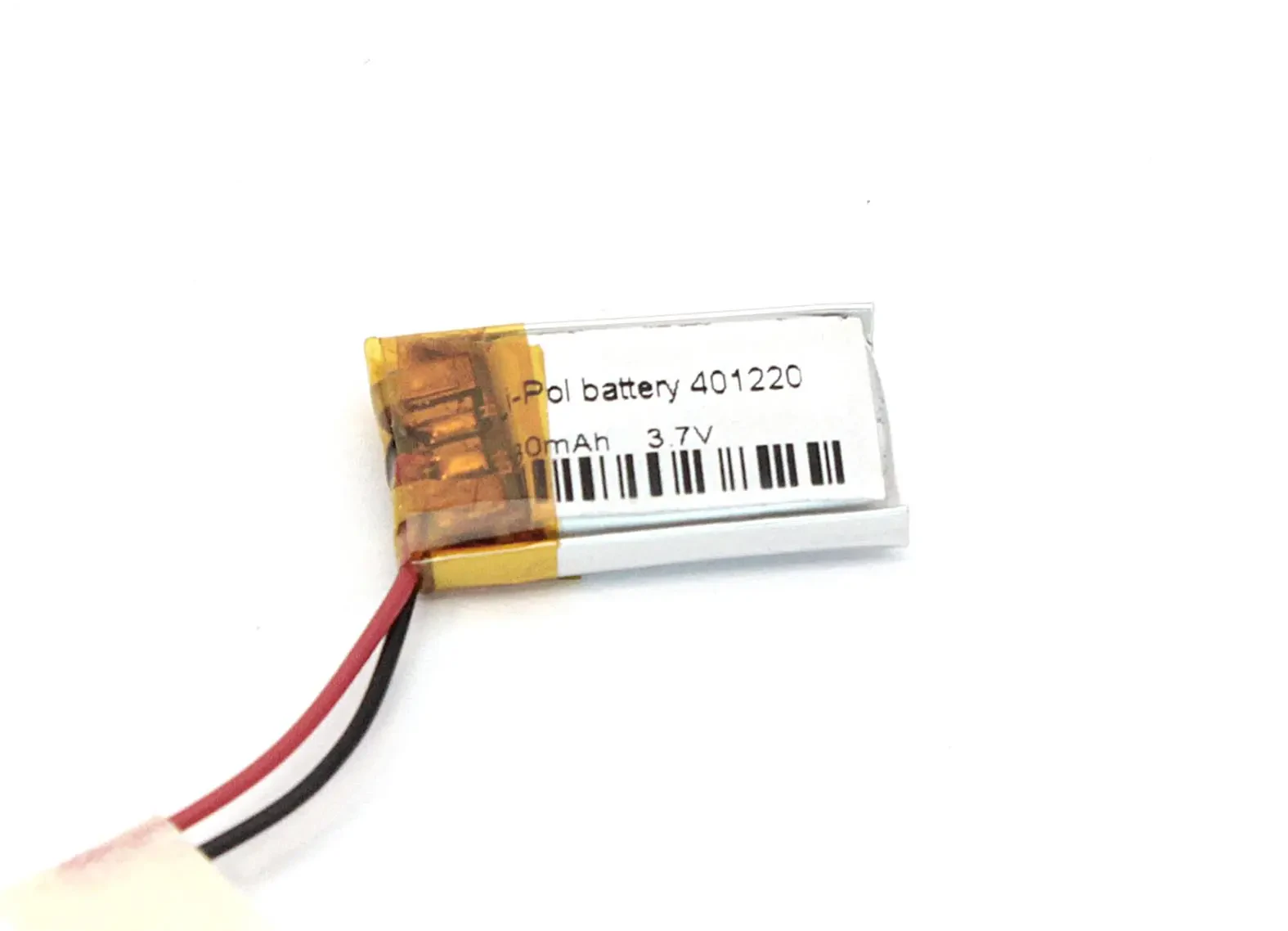 Аккумулятор Li-Pol (батарея) 4*12*20мм 2pin 3.7V/85mAh (1)