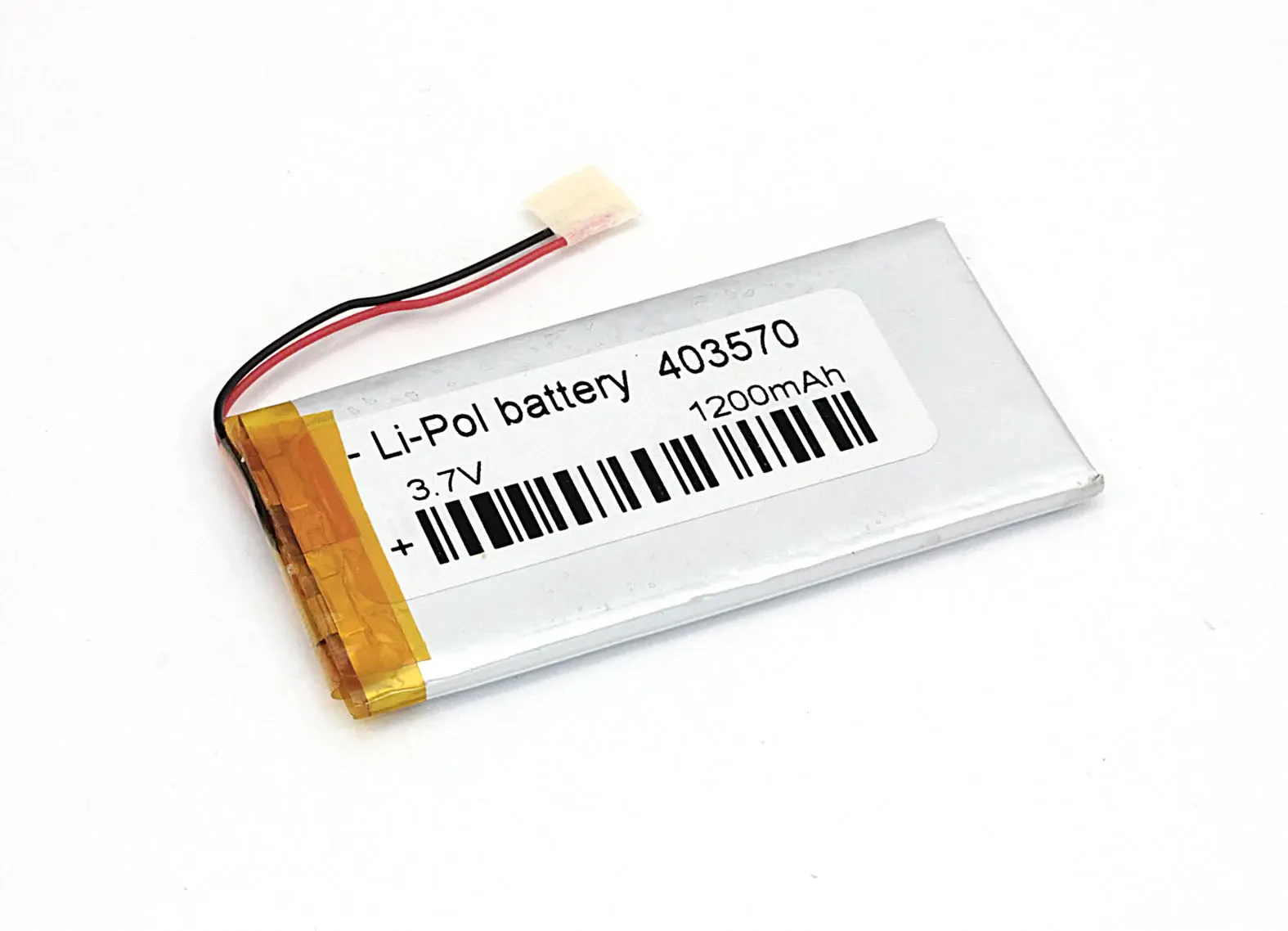 Аккумулятор Li-Pol (батарея) 4*35*70мм 2pin 3.7V/1000mAh (1)