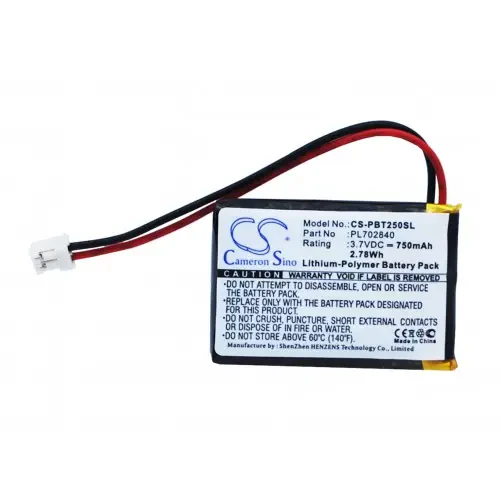 Аккумуляторная батарея CameronSino CS-PBT250SL для Philips BT2500 3.7V 750mAh 2.78Wh (1)