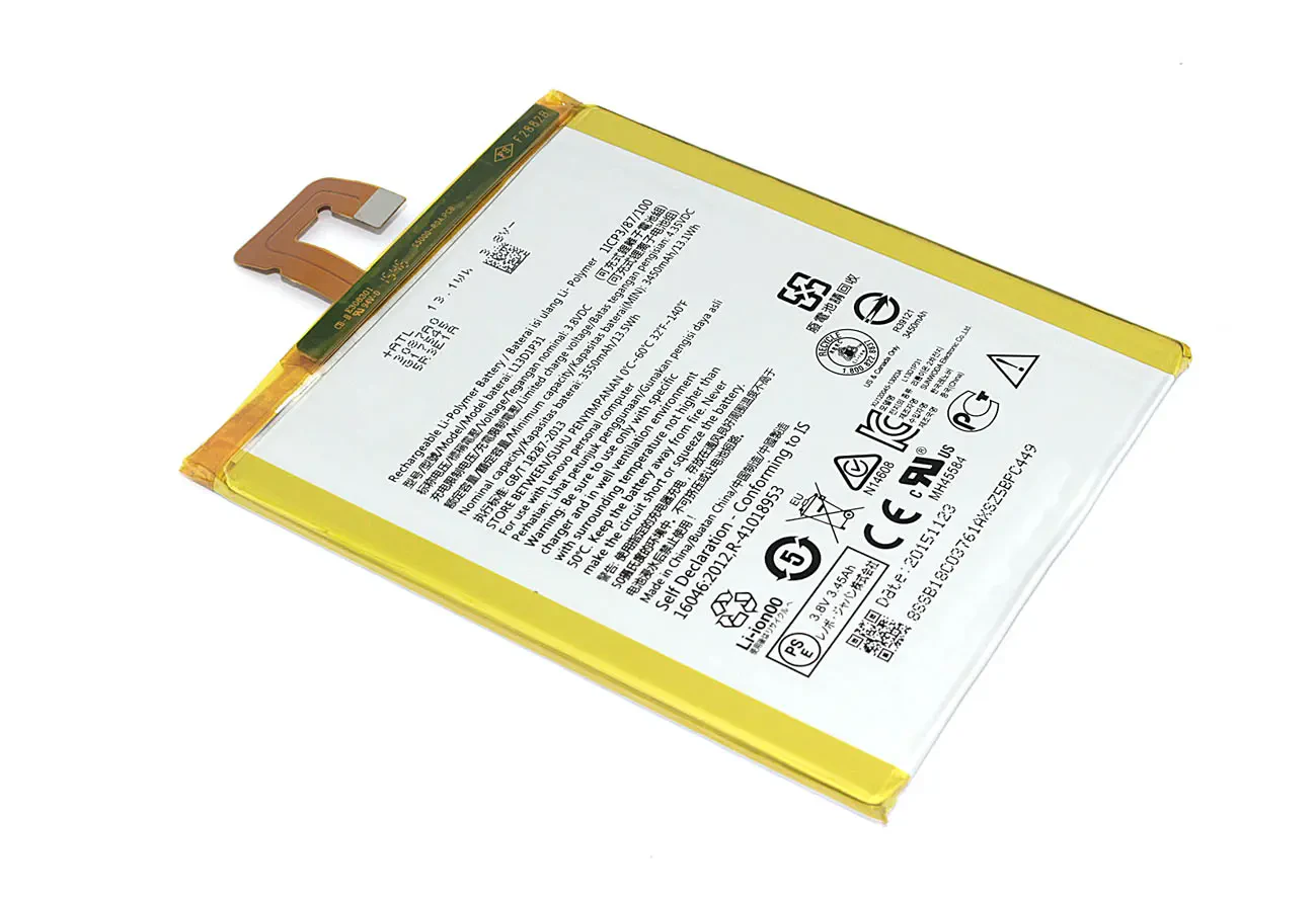 Аккумуляторная батарея для Lenovo IdeaPad S5000, TAB 2 A7-20, IdeaTab 2 A7-30 (L13D1P31) 3550mAh (1)