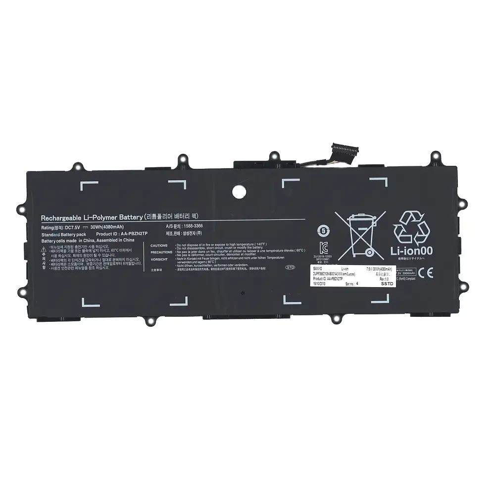 Аккумуляторная батарея AA-PBZN2TP для Samsung XE500T1C 905s3g 7.5V 30Wh (1)