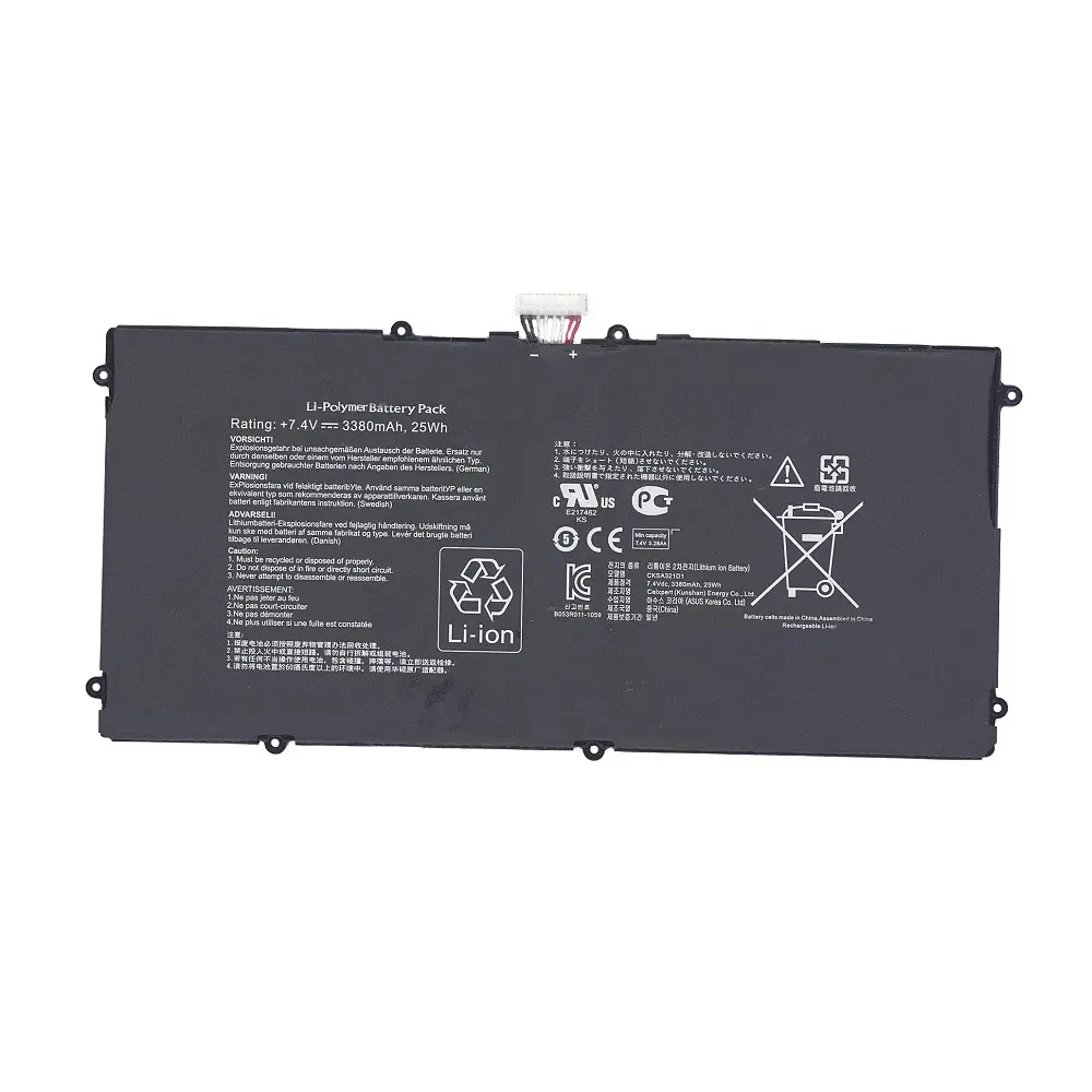 Аккумулятор C21-TF201P для планшета Asus Eee Pad Transformer TF201 Prime 3380mAh (1)