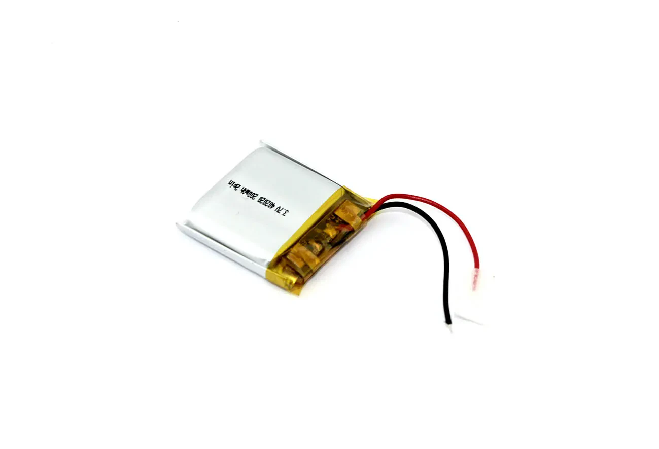 Аккумулятор Li-Pol (батарея) 4*20*20мм 2pin 3.7V/200mAh (1)