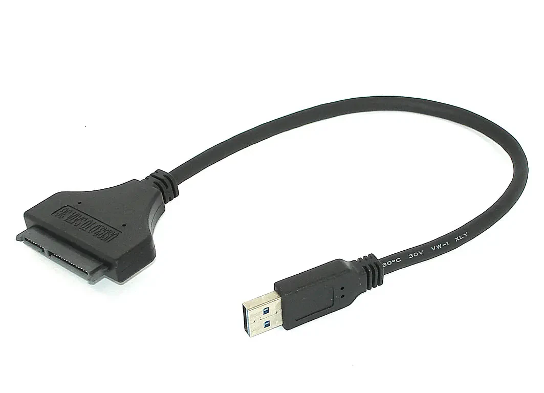 Переходник SATA на USB 3.0 на шнурке 30см DM-685 (1)