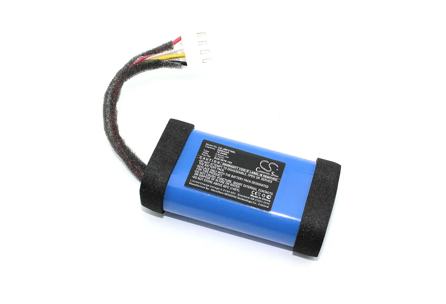 Аккумуляторная батарея CameronSino CS-JMF510SL для JBL Flip 5 Eco 3.7V 5200mAh / 19.24Wh (1)