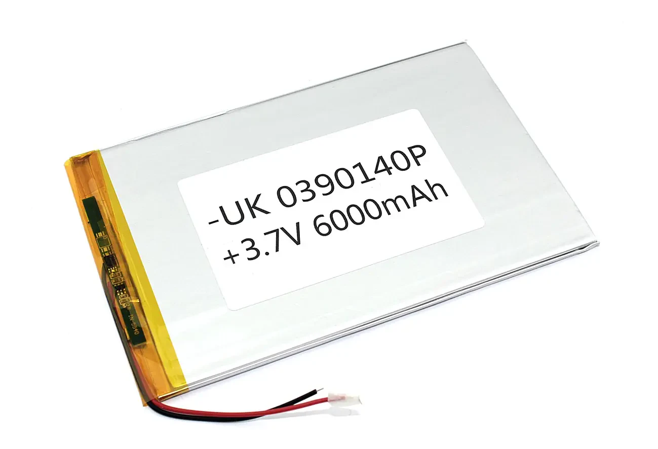 Аккумулятор Li-Pol (батарея) 3*90*140мм 2pin 3.7V/6000mAh (1)