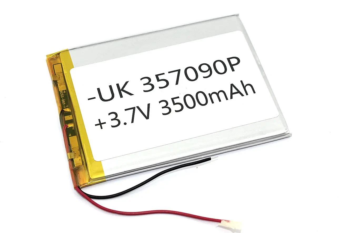 Аккумулятор Li-Pol (батарея) 3.5*70*90мм 2pin 3.7V/3500mAh (1)