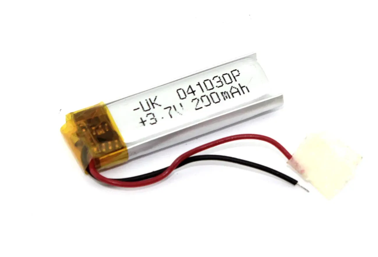 Аккумулятор Li-Pol (батарея) 4*20*20мм 2pin 3.7V/300mAh (1)