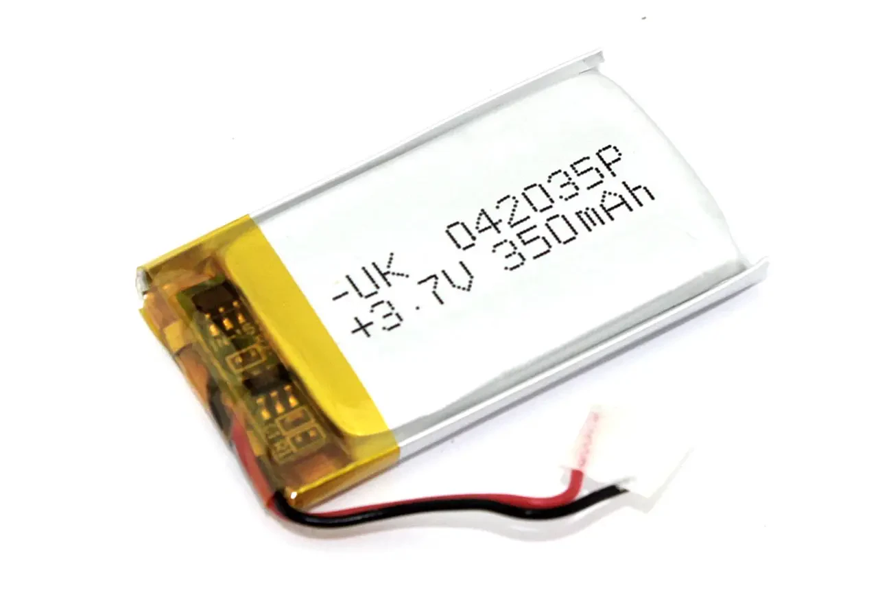 Аккумулятор Li-Pol (батарея) 4*20*35мм 2pin 3.7V/350mAh (1)